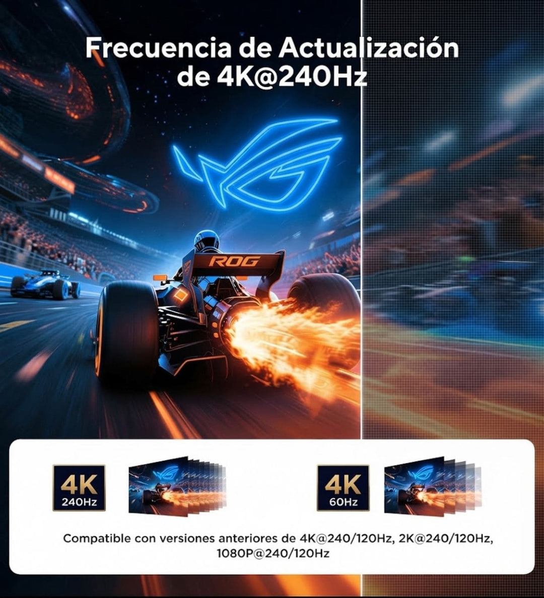 Adaptador USB-C a HDMI 2.1 UGREEN de 48 Gbps, 8K a 60 Hz