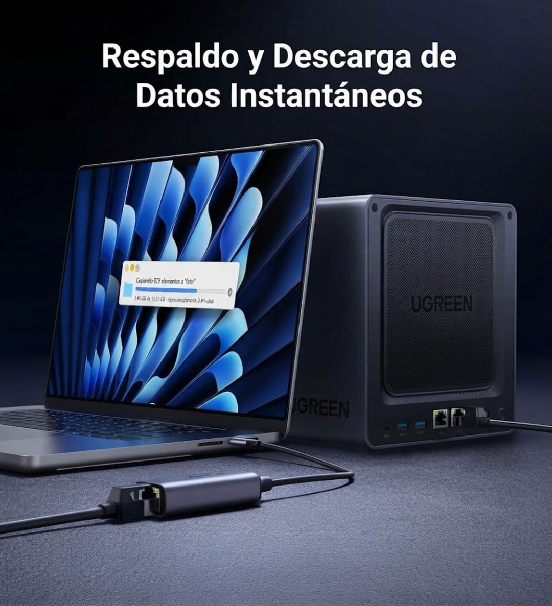 Adaptador UGREEN USB C a Ethernet 2.5G