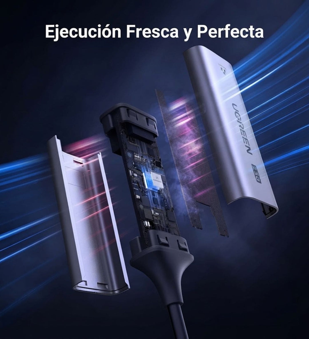 Adaptador UGREEN USB C a Ethernet 2.5G