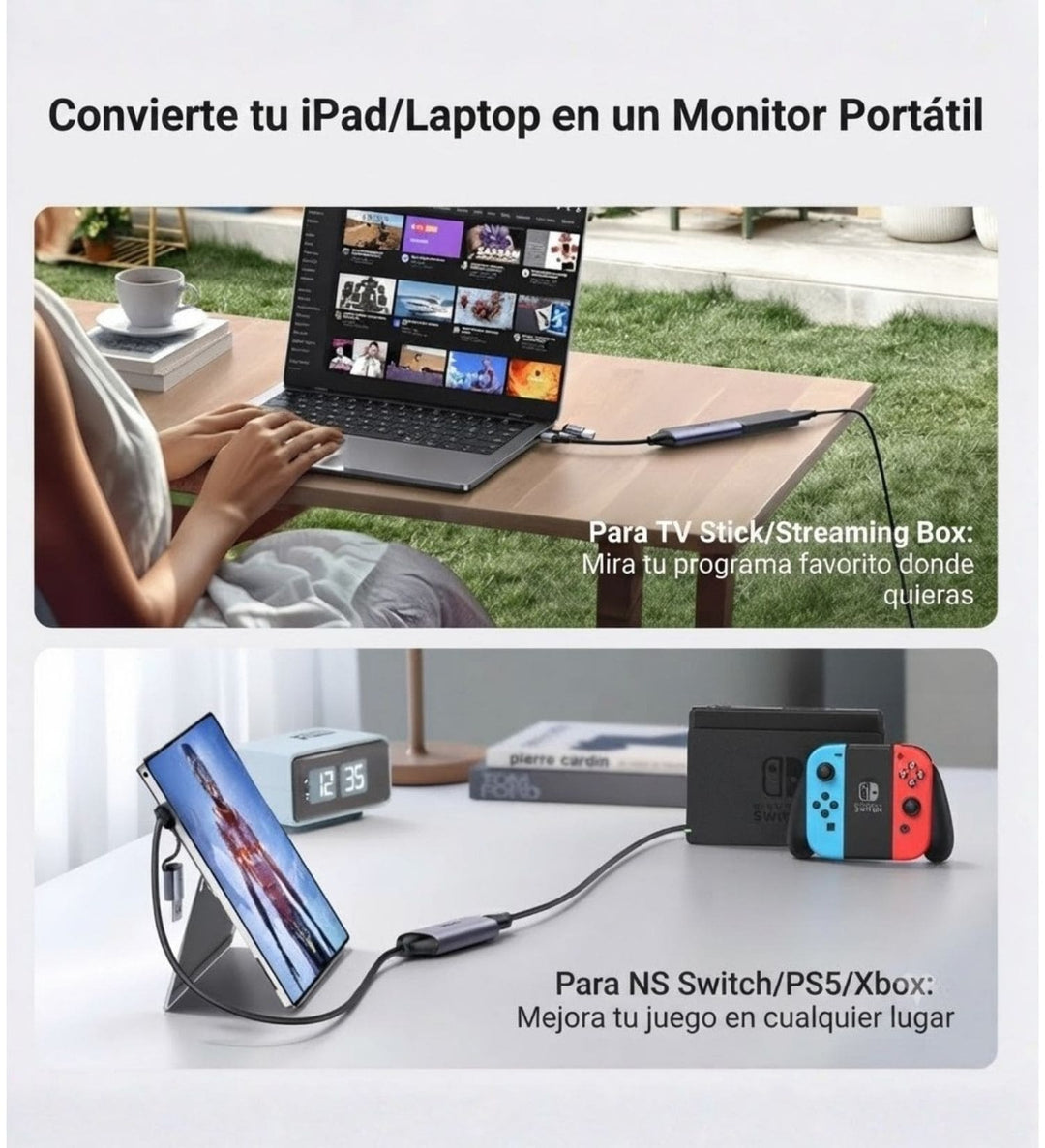 Capturadora De Video HDMI A USB-C 1080p 60Hz Ugreen