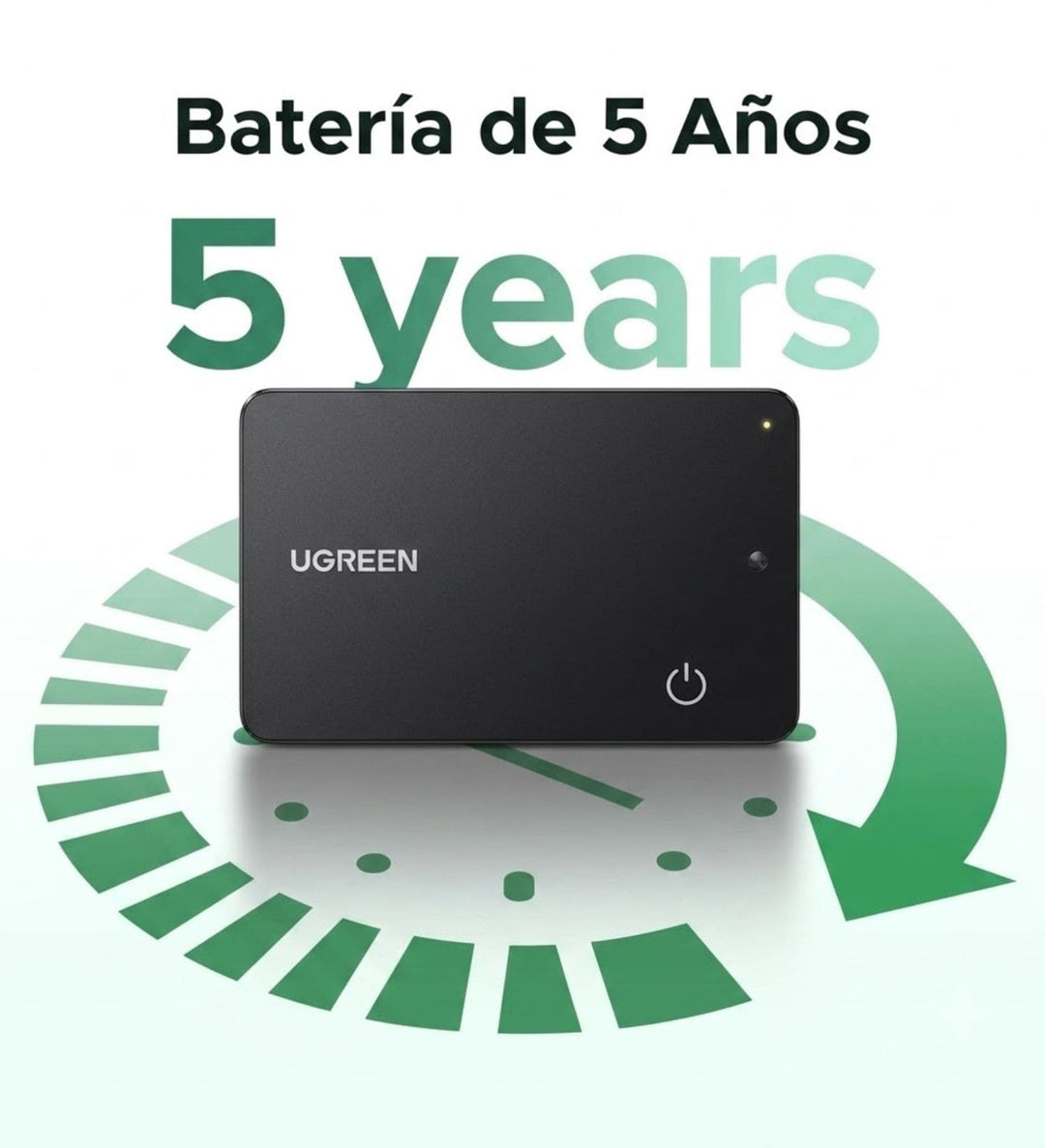 Localizador UGREEN FineTrack Slim G with Google Find Hub Android