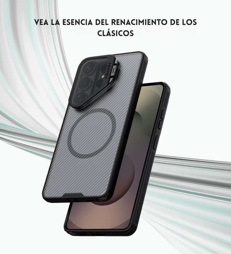 Diseño premium y perfil delgado de funda original Nillkin CamShield CamPro para Galaxy S26 Ultra