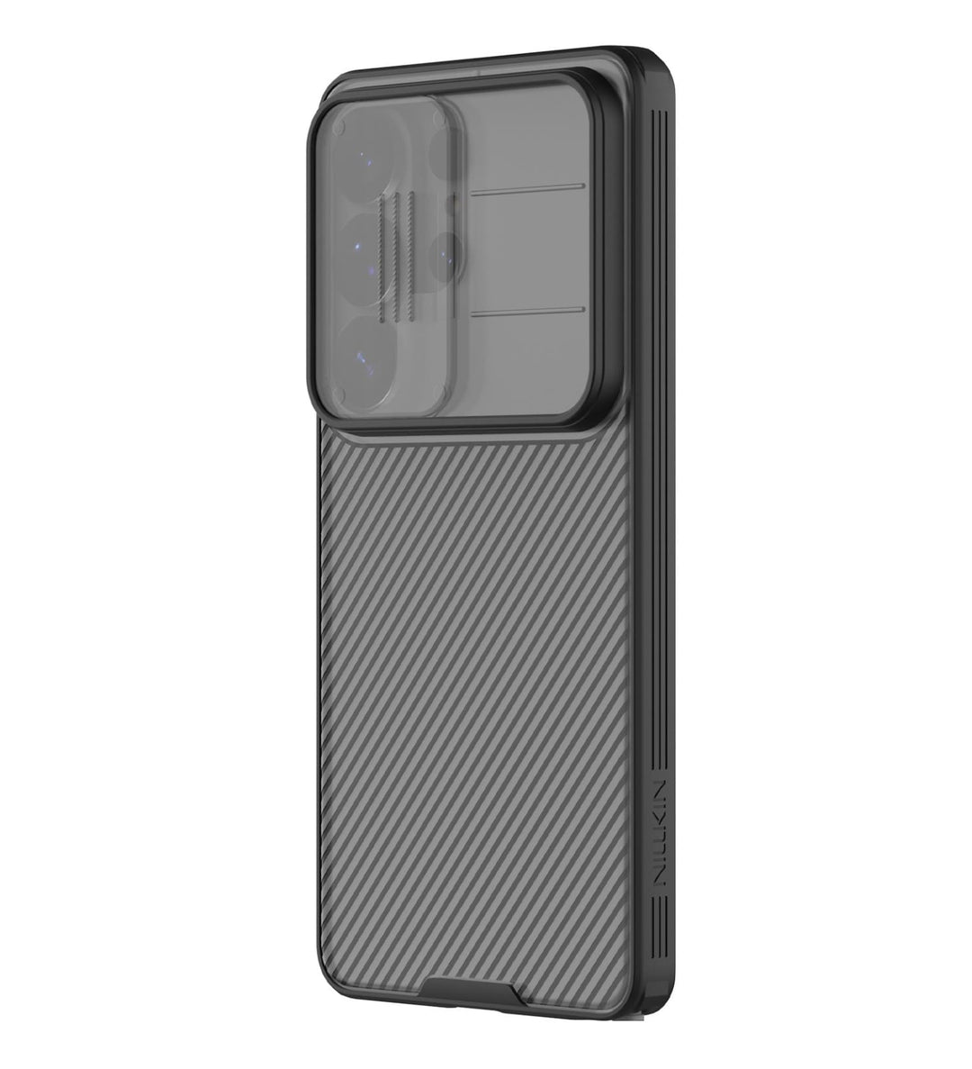 Carcasa Nillkin CamShield Pro transparente con tapa para cámara de Samsung Galaxy S26 Ultra