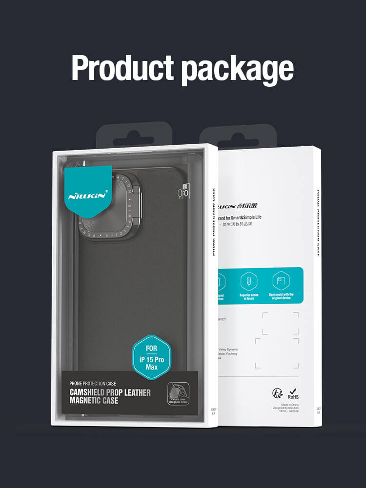 Case Nillkin Camshield Pro Leather – iPhone 15 Pro Max (MagSafe)