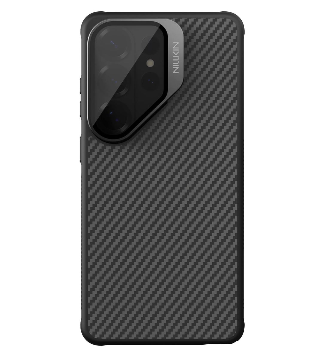 Funda Nillkin con MagSafe y fibra de Kevlar para Samsung Galaxy S26 Ultra negro protección premium