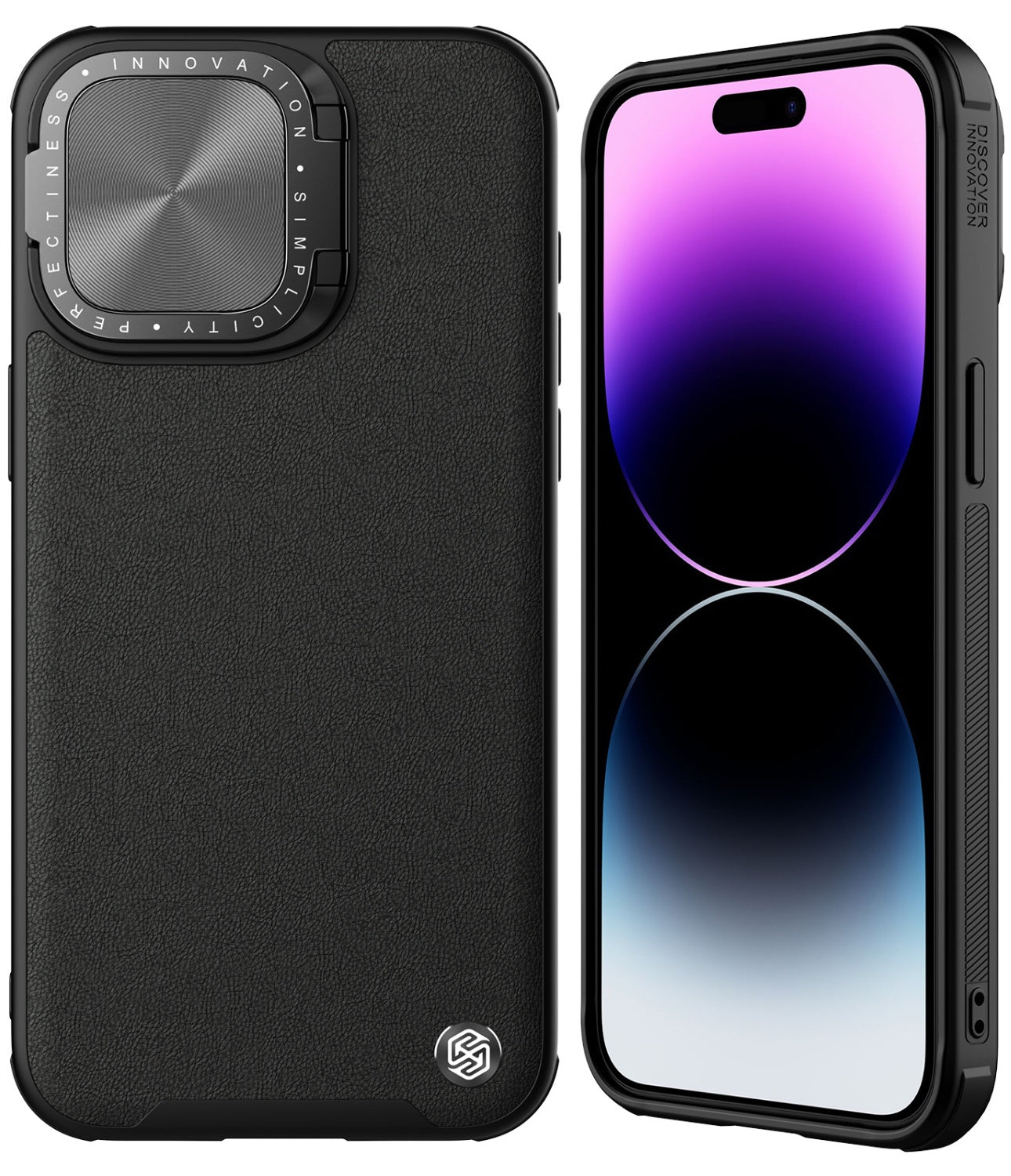 Case Nillkin Camshield Pro Leather – iPhone 15 Pro Max (MagSafe)