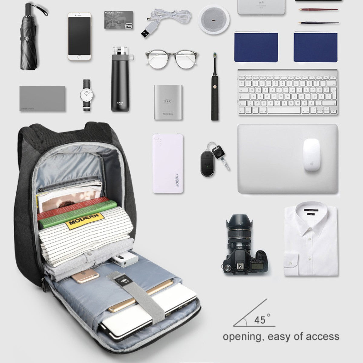 Mochila Antirrobo Tigernu TB3615B