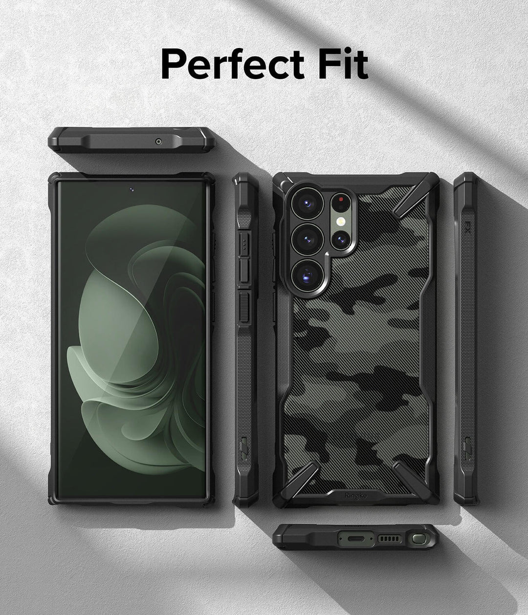 Case Ringke Fusion-X Camo Galaxy S23 Ultra