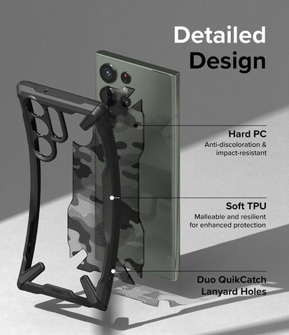 Case Ringke Fusion-X Camo Galaxy S23 Ultra