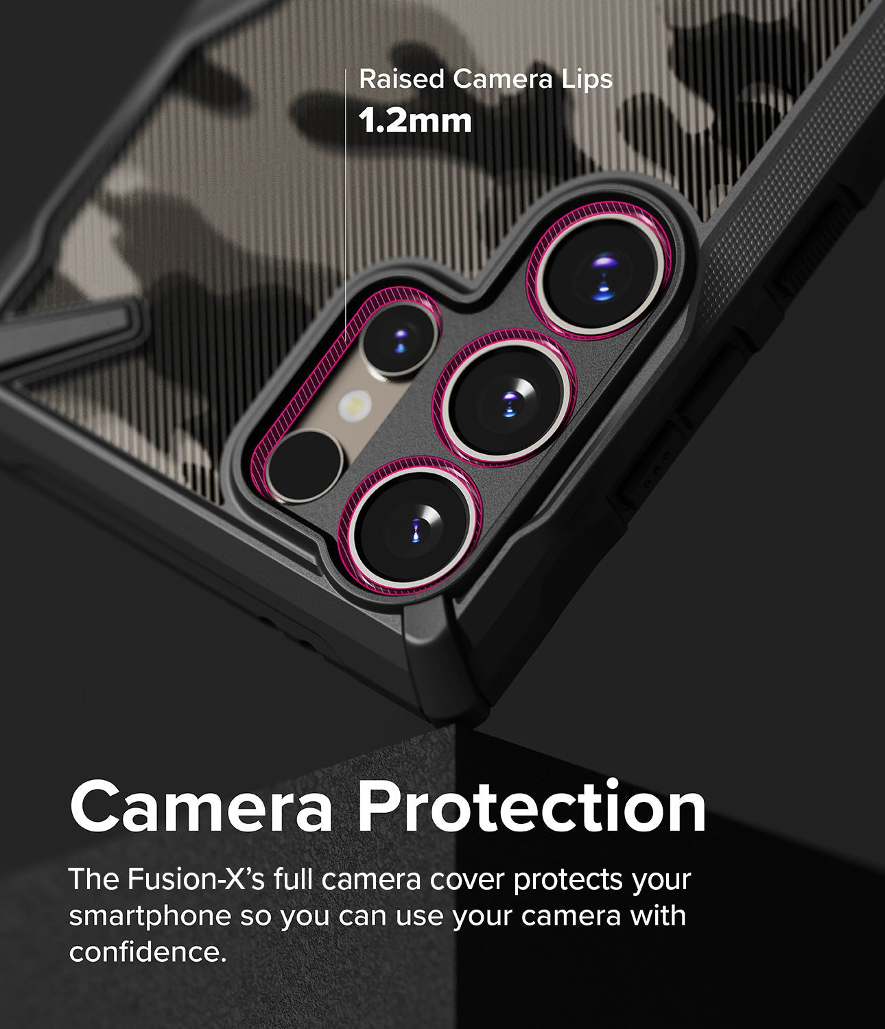 Case Ringke Fusion-X Camo Galaxy S24 Ultra