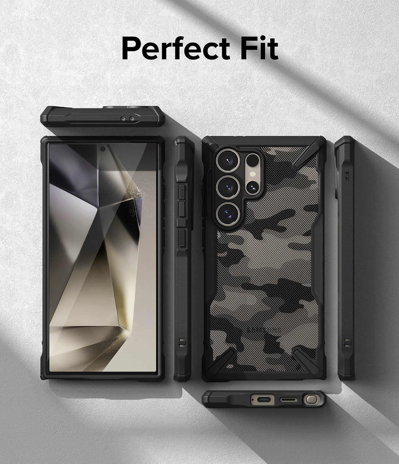 Case Ringke Fusion-X Camo Galaxy S24 Ultra