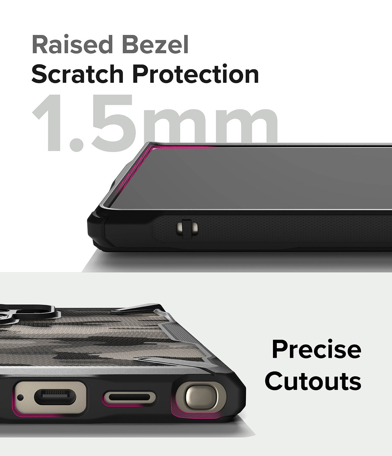 Case Ringke Fusion-X Camo Galaxy S24 Ultra