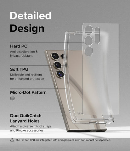 Case Ringke Fusion Matte - Galaxy S24 Ultra