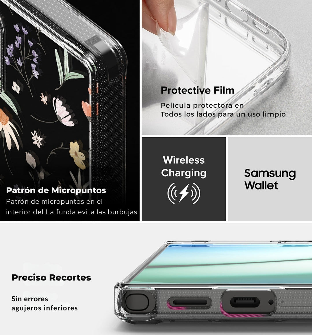 Case Ringke Fusion Design [Dry Flowers] - Galaxy S25 Ultra