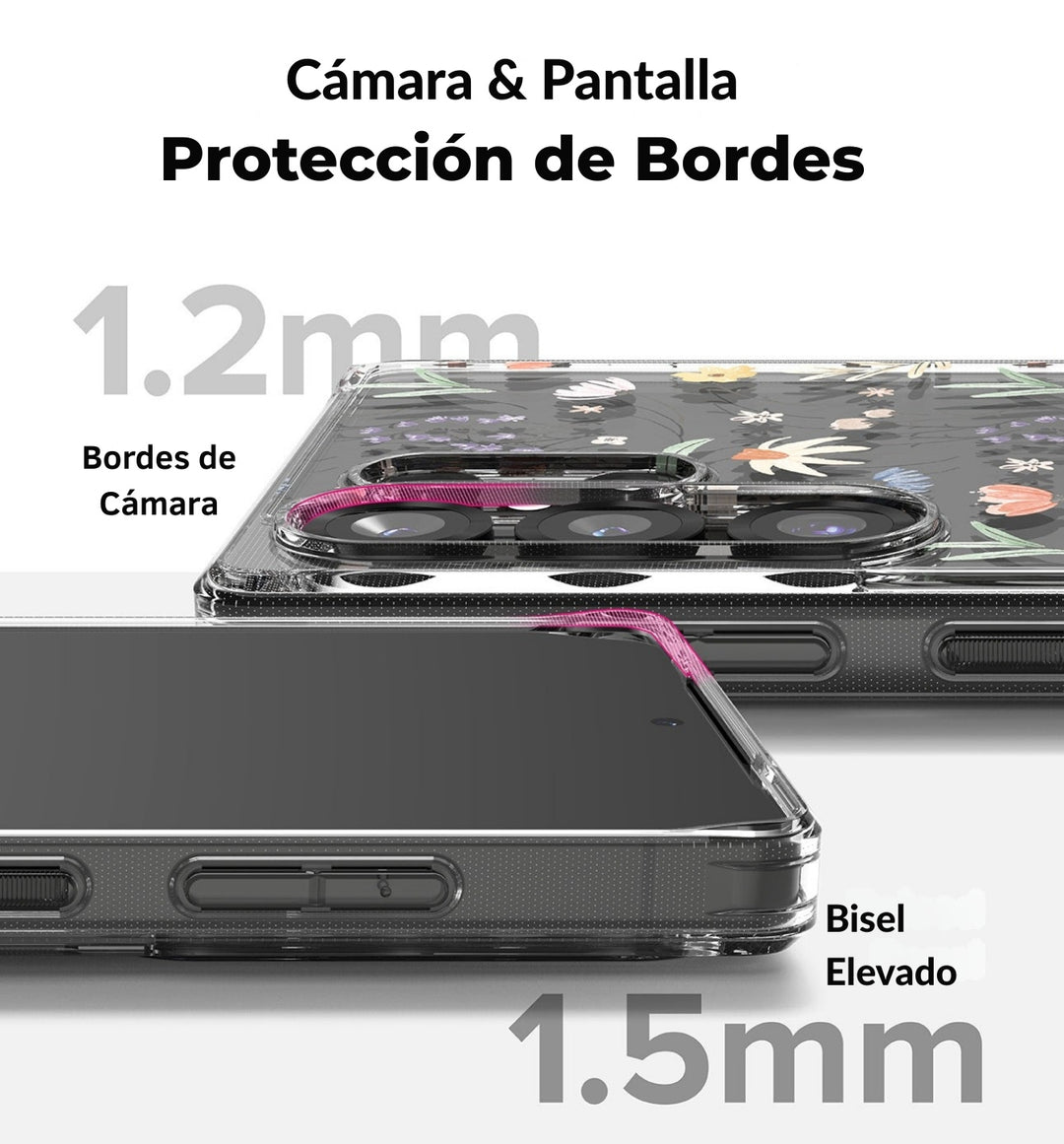 Case Ringke Fusion Design [Dry Flowers] - Galaxy S25 Ultra