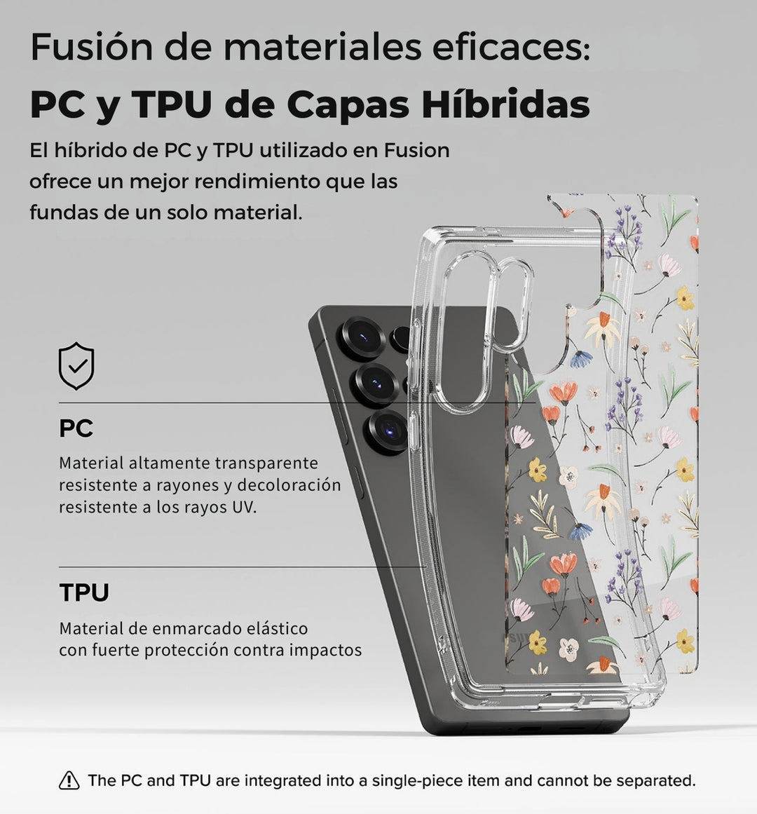 Case Ringke Fusion Design [Dry Flowers] - Galaxy S25 Ultra