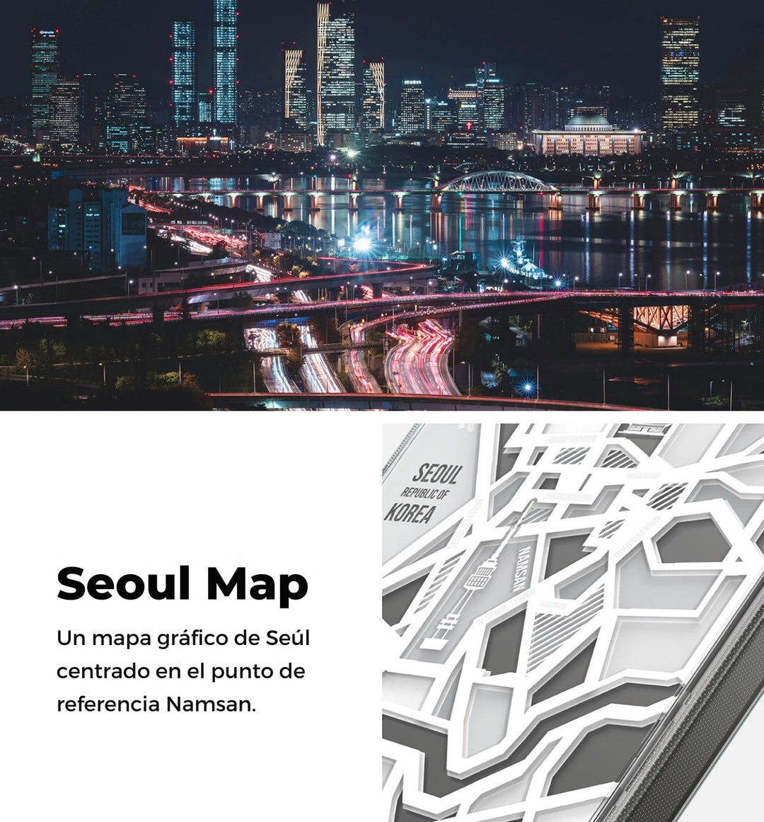 Case Ringke Fusion Design [Seoul Map] - Galaxy S25 Ultra