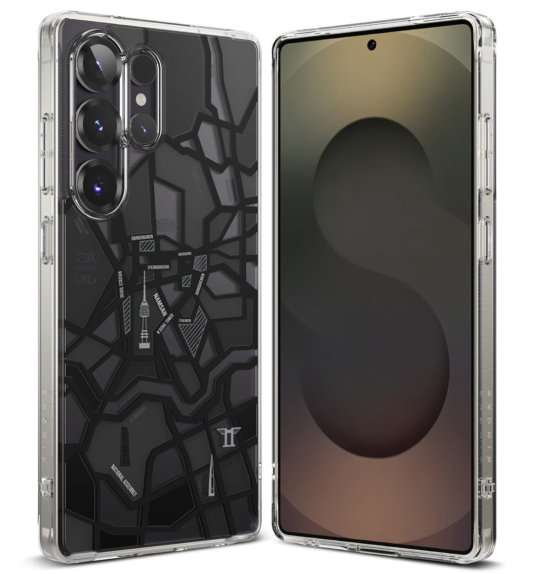 Case Ringke Fusion Design [Seoul Map] - Galaxy S25 Ultra