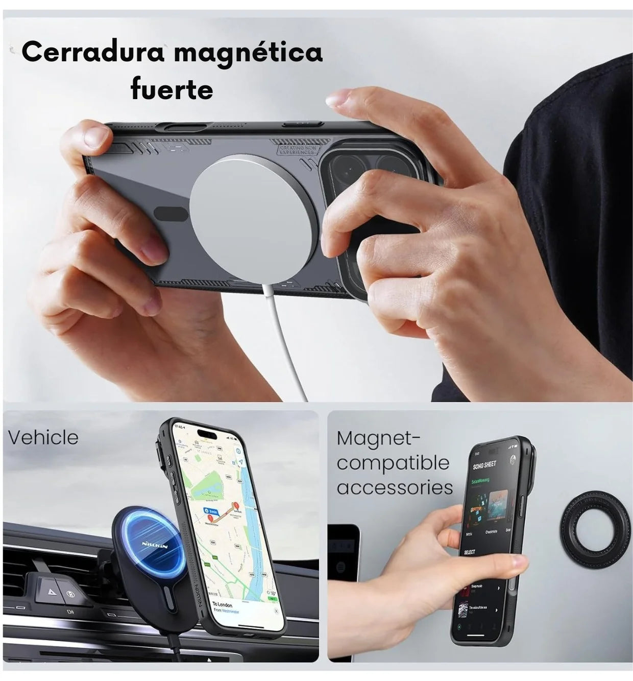 Case Nillkin Iceblade CamProp - iPhone 17 Pro (MagSafe)