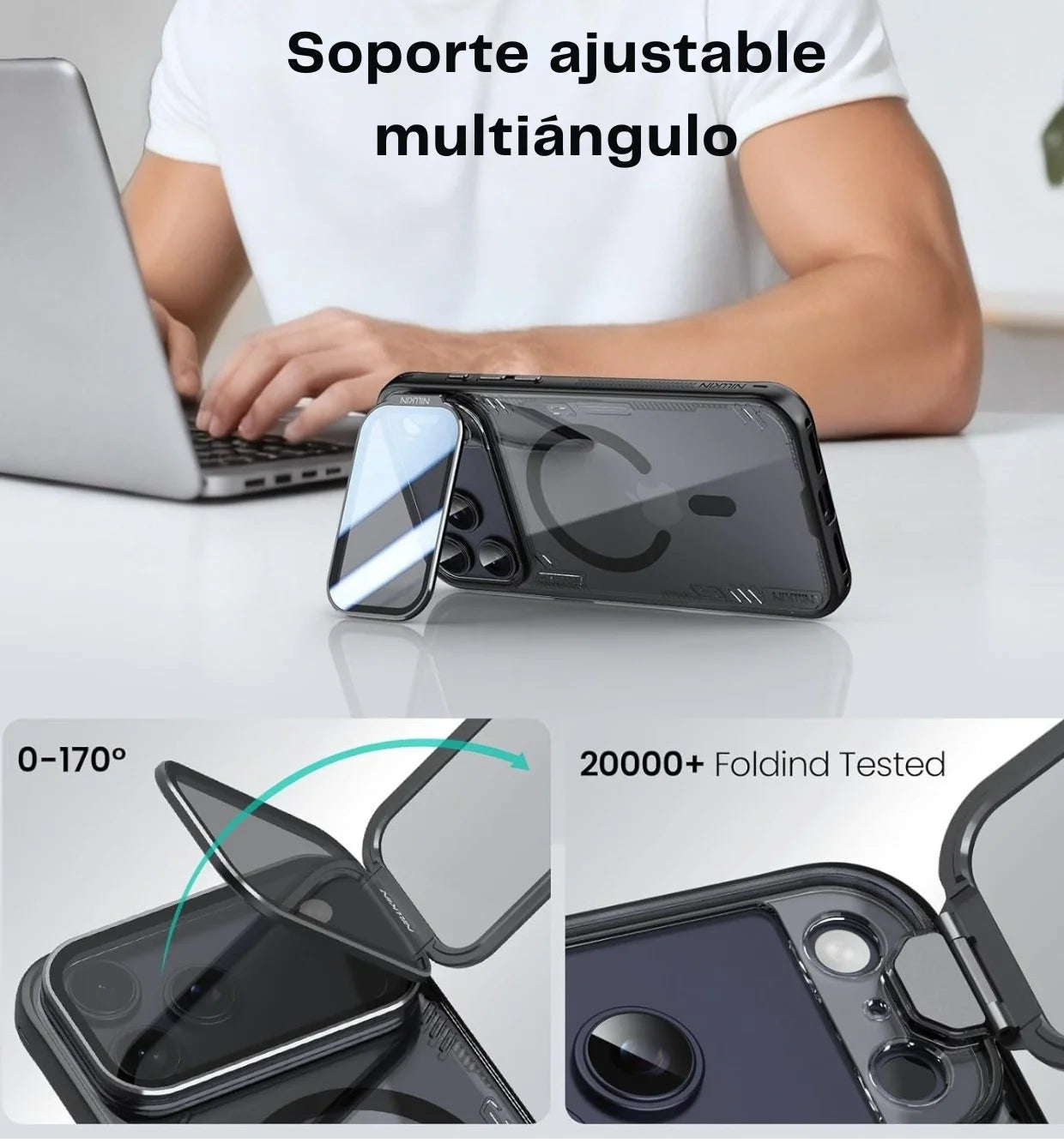 Case Nillkin Iceblade CamProp - iPhone 17 Pro Max (MagSafe)