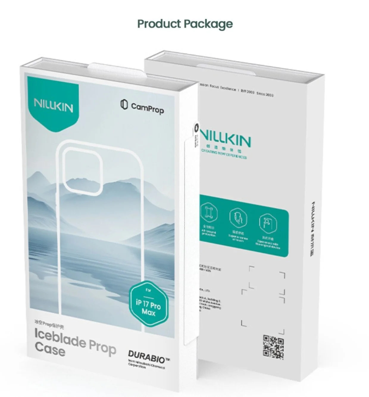 Case Nillkin Iceblade CamProp - iPhone 17 Pro Max (MagSafe)