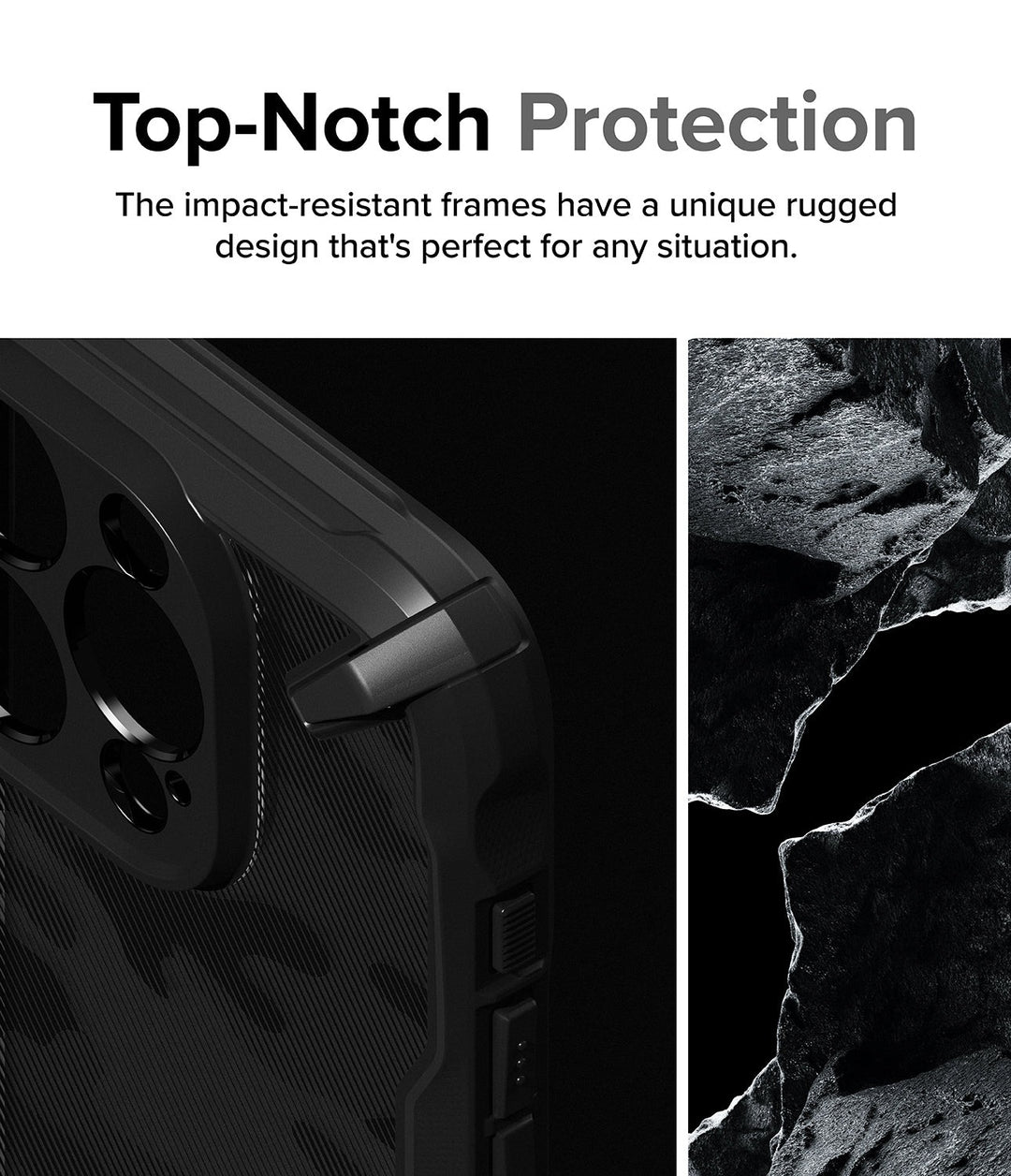 CASE RINGKE FUSION-X CAMO IPHONE 15 PRO