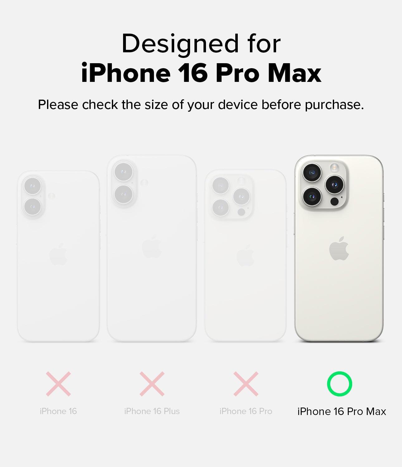 Case Ringke Fusion-X iPhone 16 Pro Max