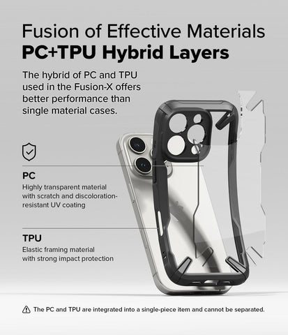 Case Ringke Fusion-X iPhone 16 Pro Max