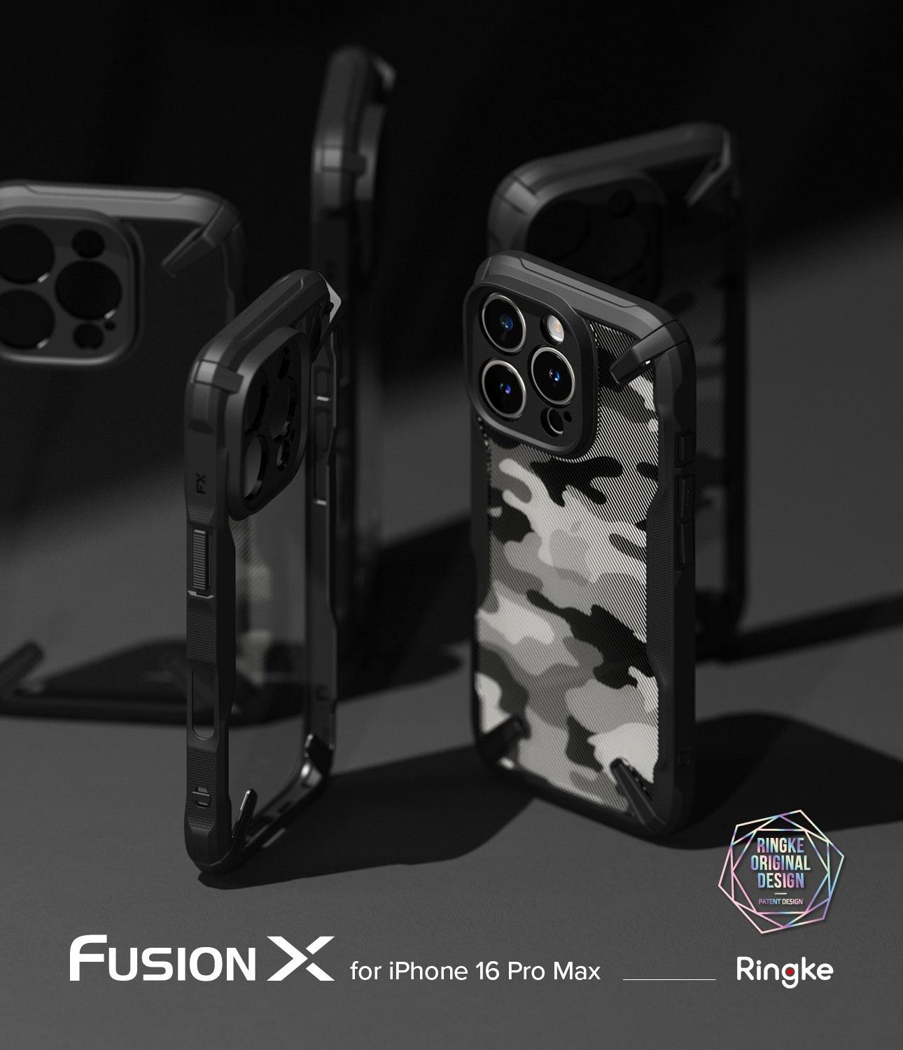 Case Ringke Fusion-X Camo iPhone 16 Pro Max