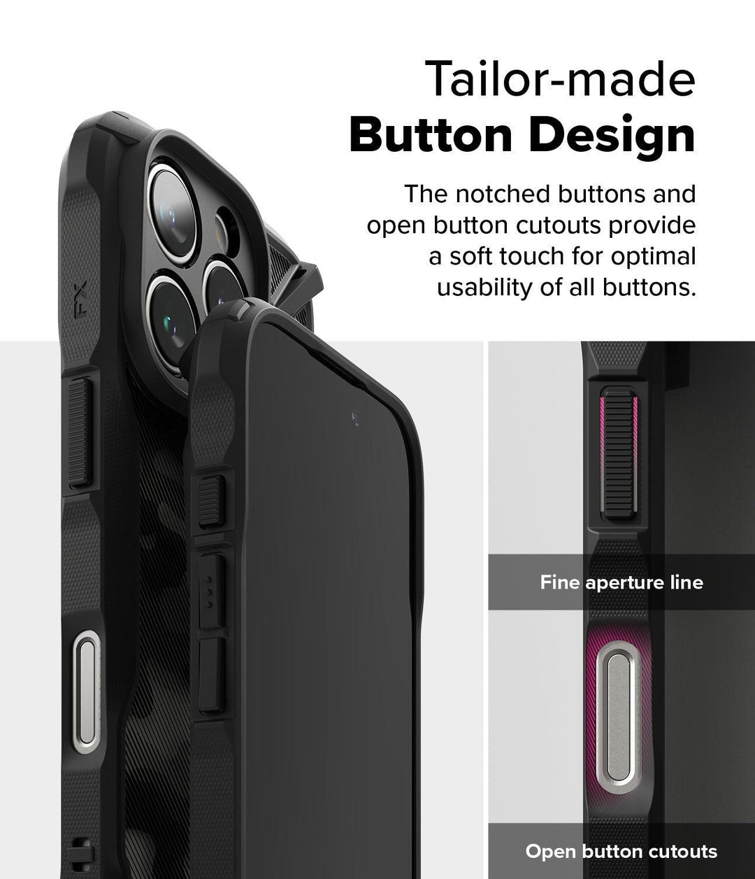 Case Ringke Fusion-X Camo iPhone 16 Pro Max