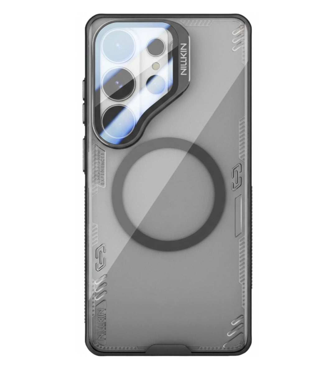 Case Nillkin Iceblade negro que no se amarillea para Samsung Galaxy S26 Ultra#color_black
