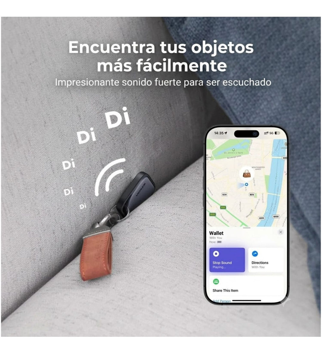 Localizador Smart Finder 2 Ugreen 2-Pack