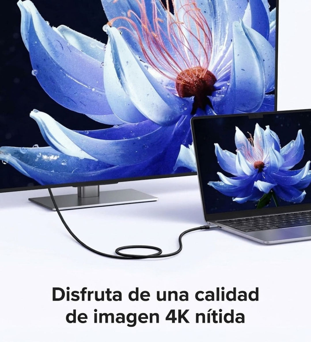 Cable USB-C UGREEN 240W PD3.1 USB 3.2 Gen 2 10 Gbps 2 Metros