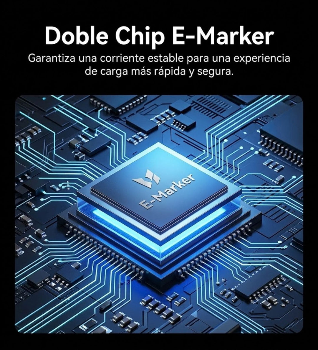 Cable UGREEN Thunderbolt™ 5 de 1 metro 240W 120Gbps