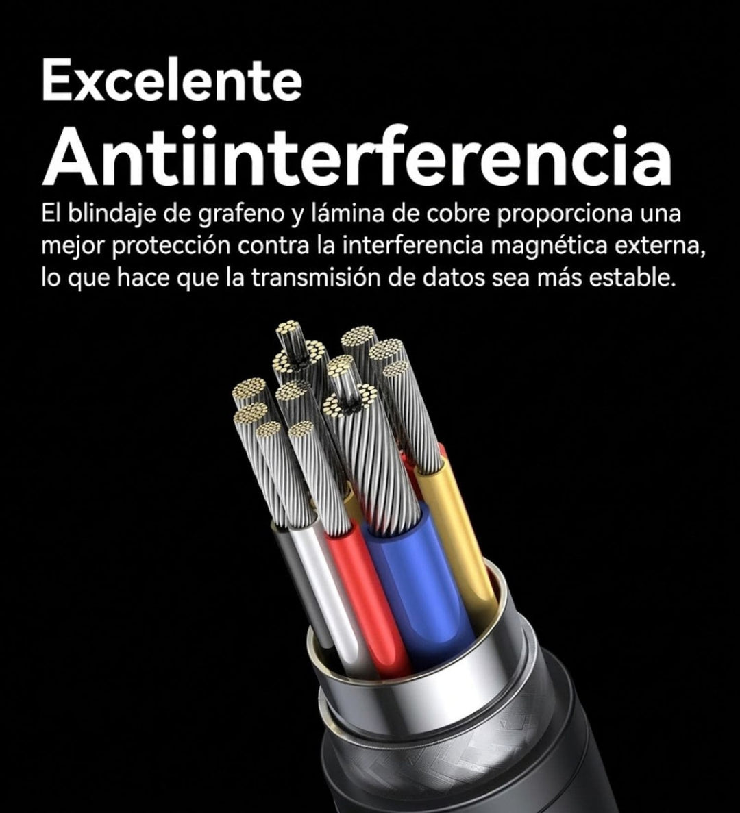 Cable UGREEN Thunderbolt™ 5 de 1 metro 240W 120Gbps