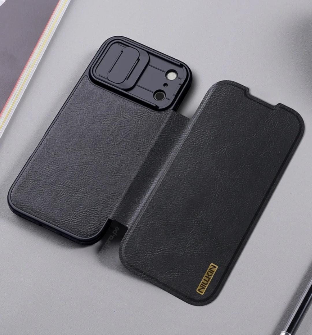 Case Nillkin Qin Pro Leather - iPhone 17 Pro Max