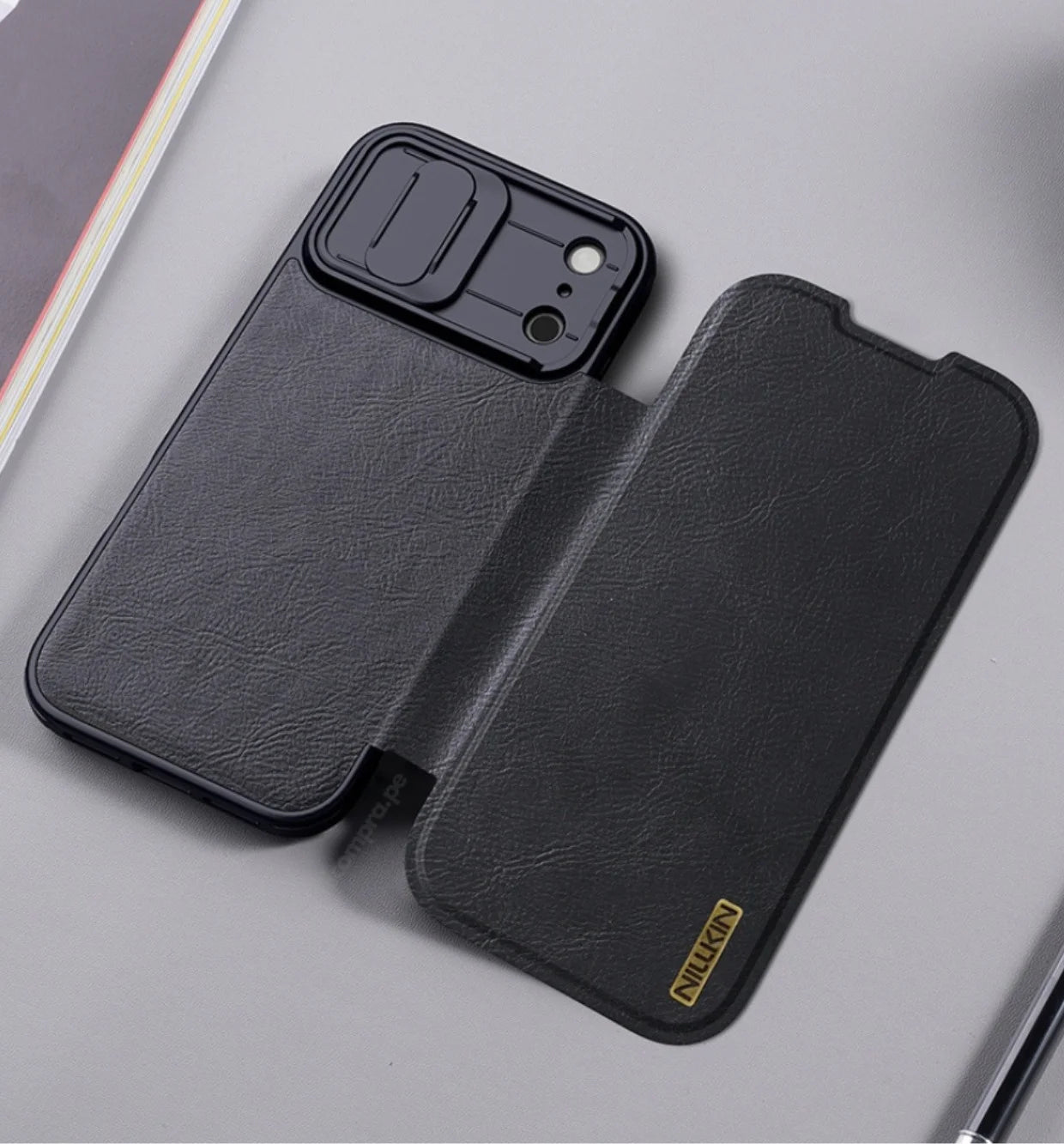 Case Nillkin Qin Pro Leather - iPhone 17 Pro Max