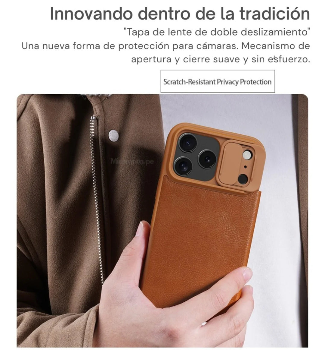 Case Nillkin Qin Pro Leather - iPhone 17 Pro Max