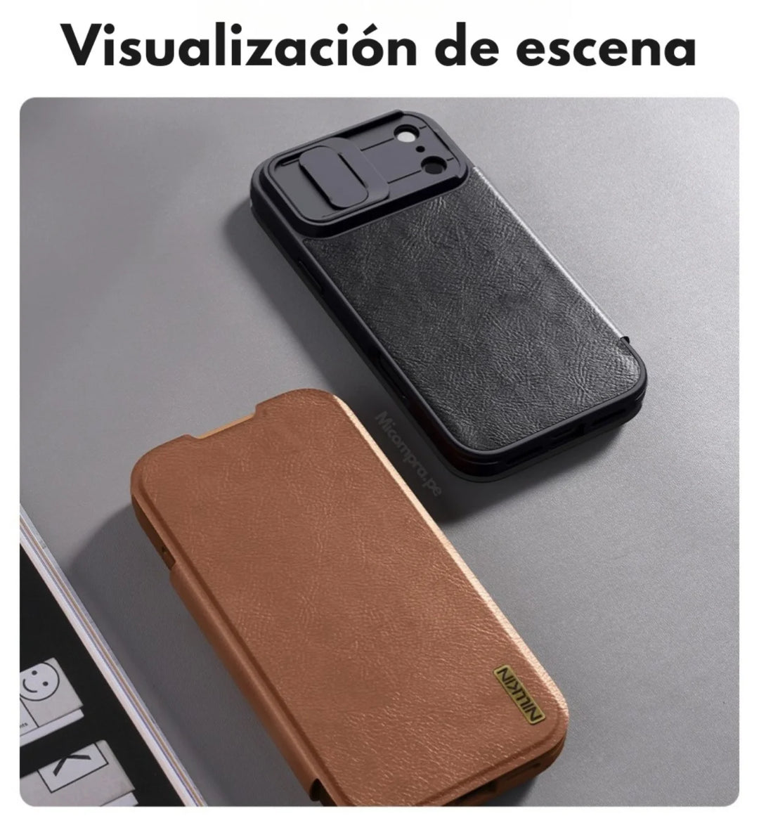 Case Nillkin Qin Pro Leather - iPhone 17 Pro Max