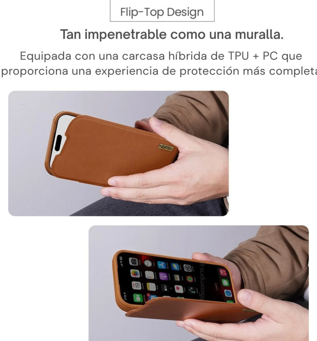 Case Nillkin Qin Pro Leather - iPhone 17 Pro Max