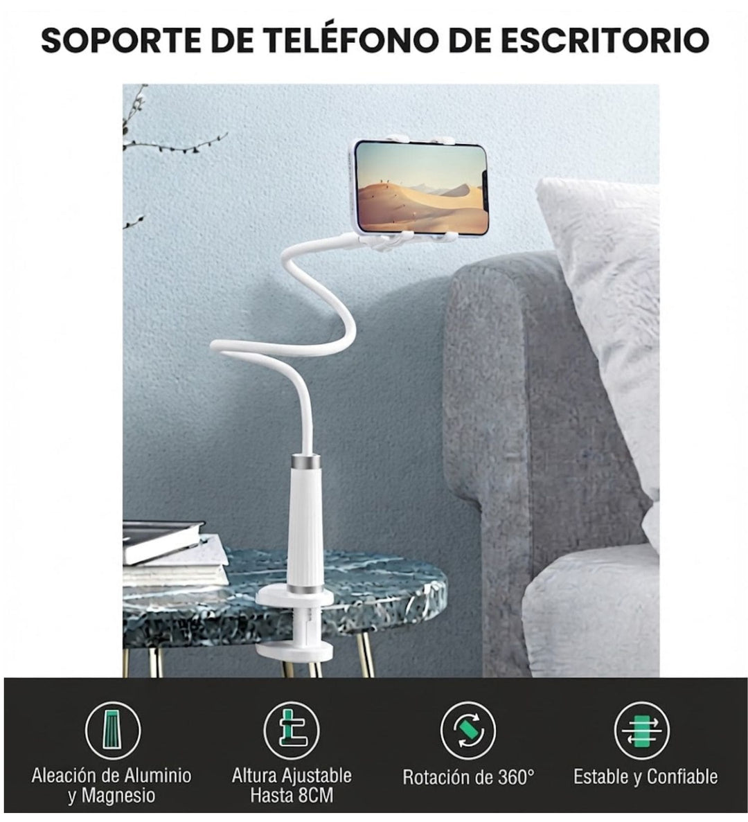 Soporte multifunción UGREEN para teléfono