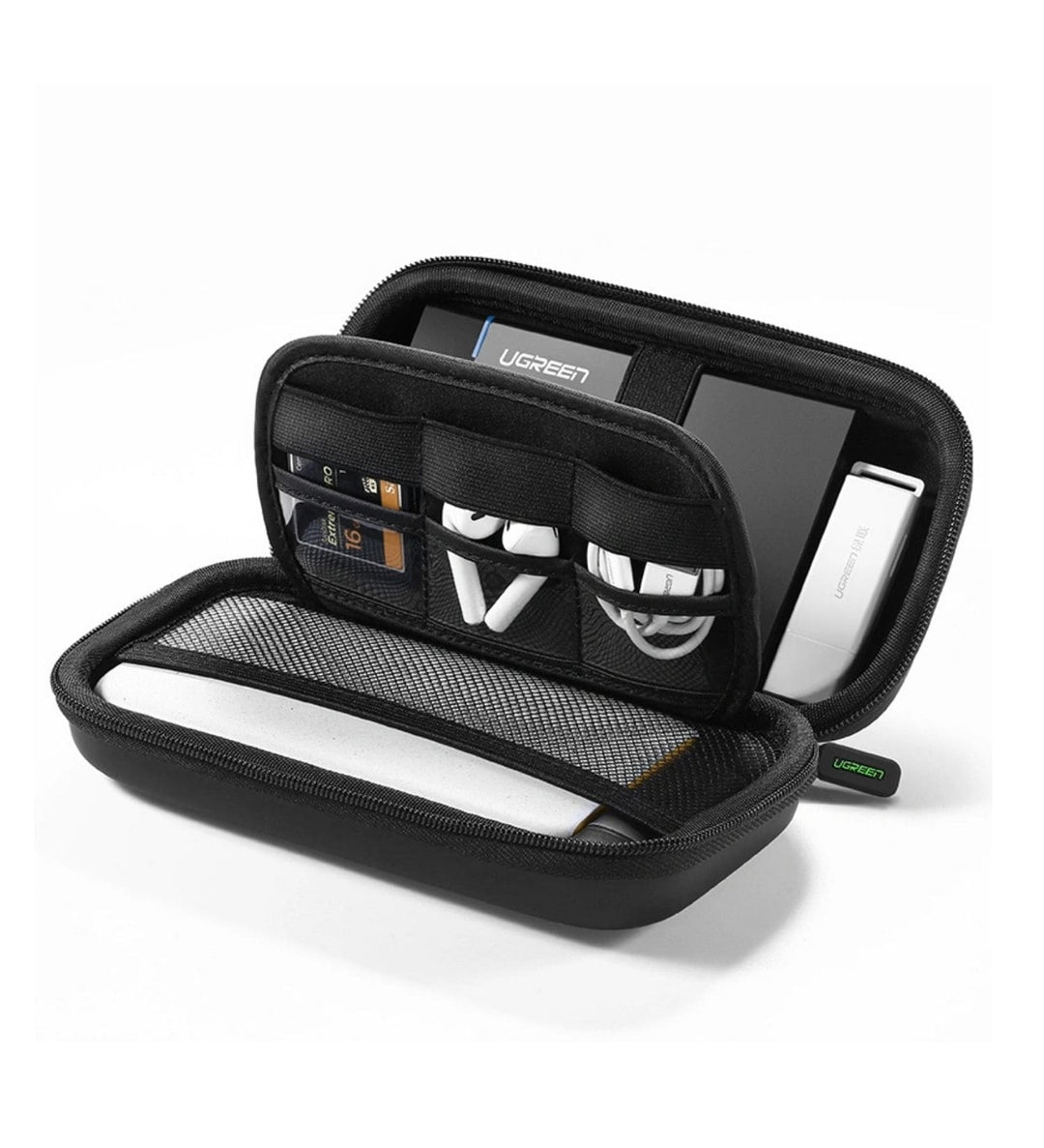 Estuche Organizador Antishock Para Disco Duro Externo 2.5 y Accesorios Ugreen