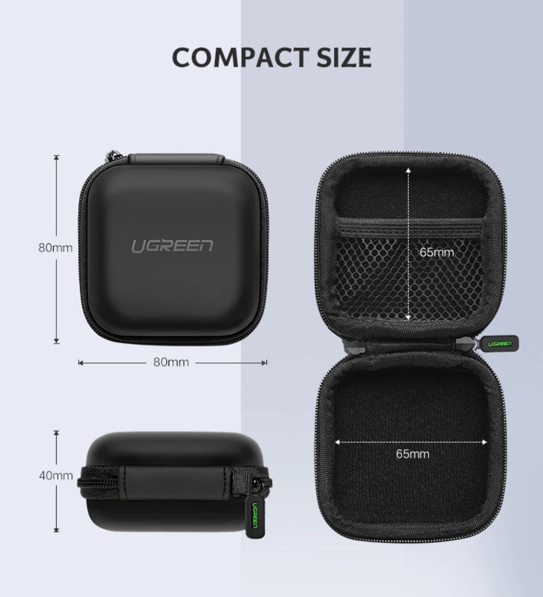 Estuche de almacenamiento para auriculares UGREEN