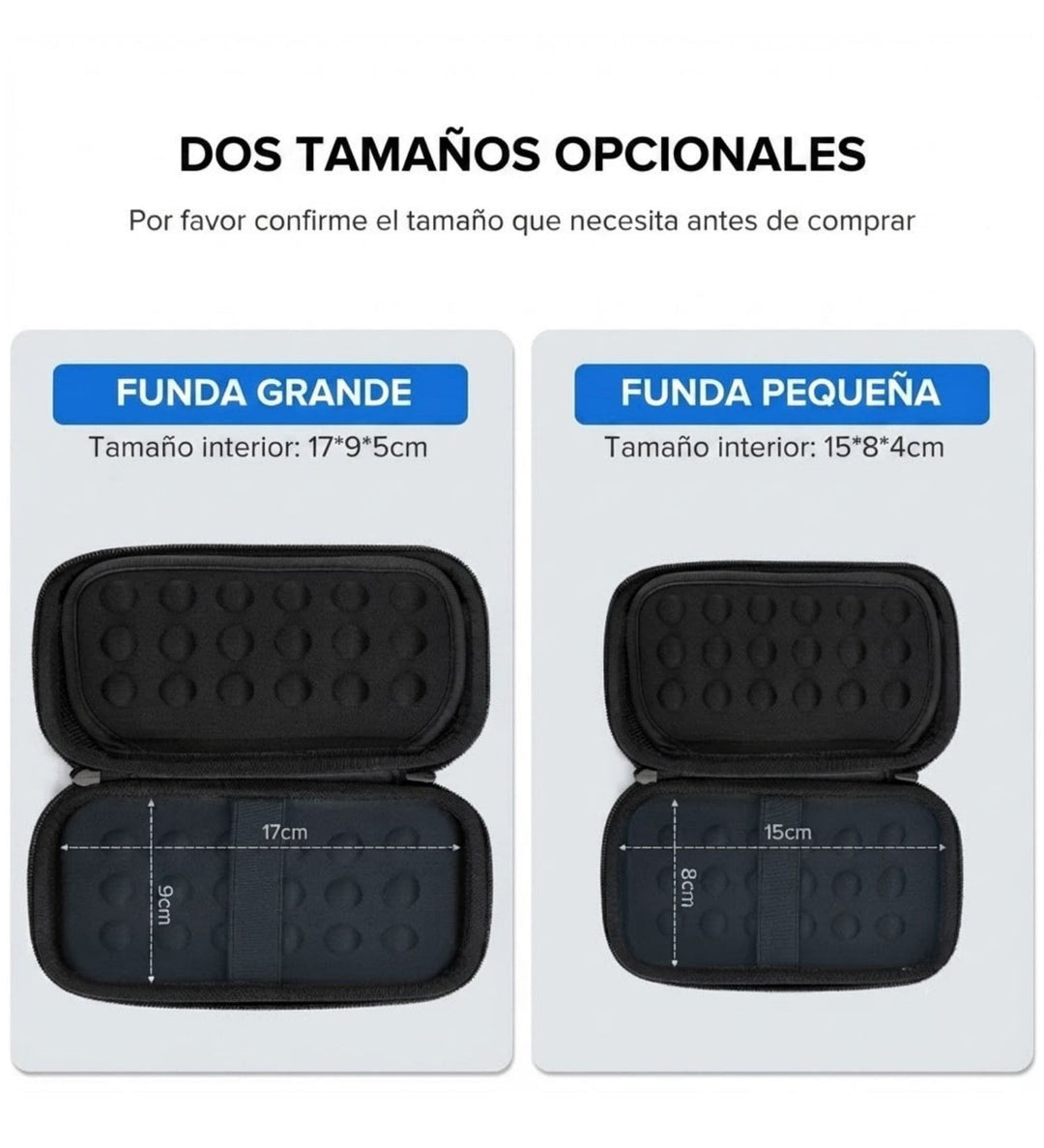 Estuche Organizador Antishock Para Disco Duro Externo 2.5 y Accesorios Ugreen