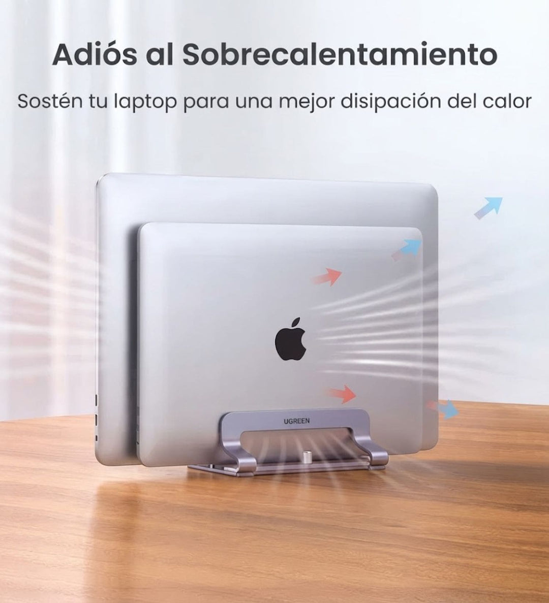 Soporte UGREEN vertical para portátil (doble ranura)