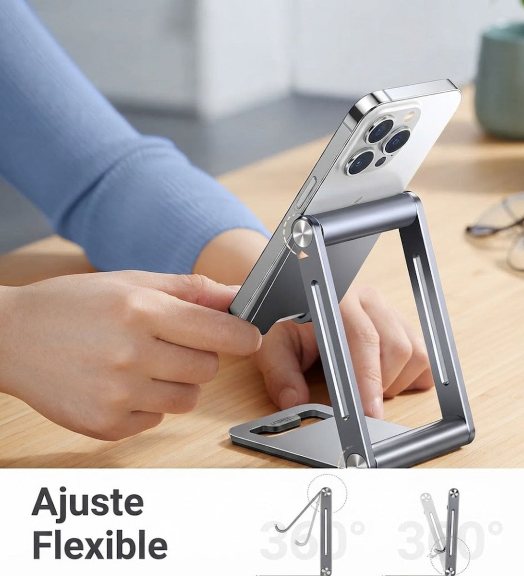 Soporte metálico UGREEN ajustable para teléfono