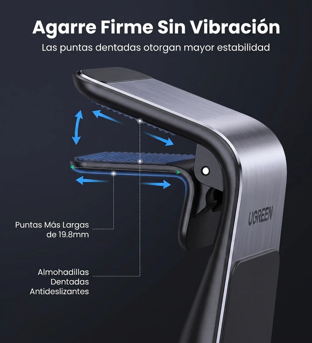 Soporte Magnetico Para Auto Rejilla De Ventilacion Ugreen LP290