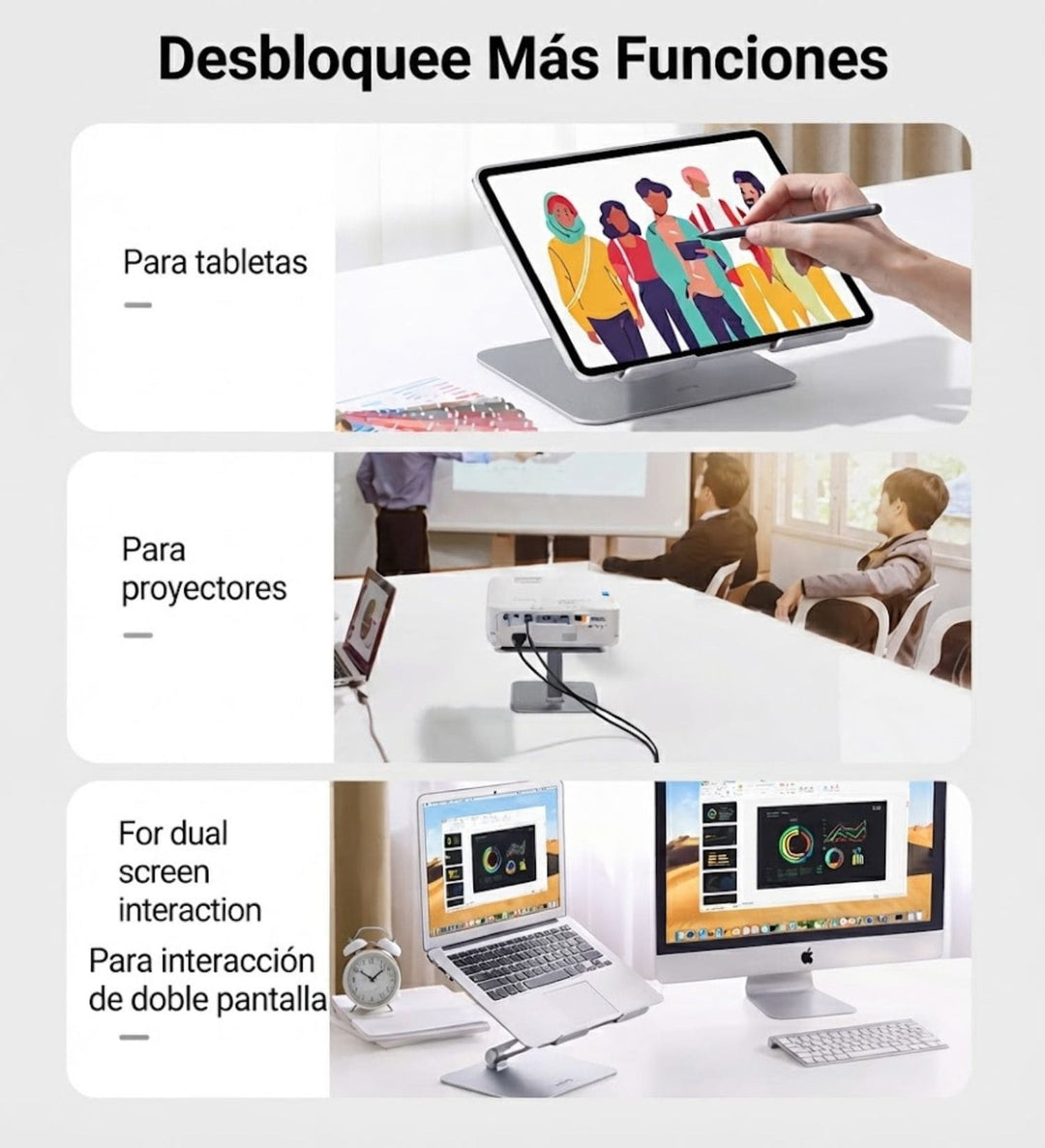 Soporte UGREEN ajustable para Laptop