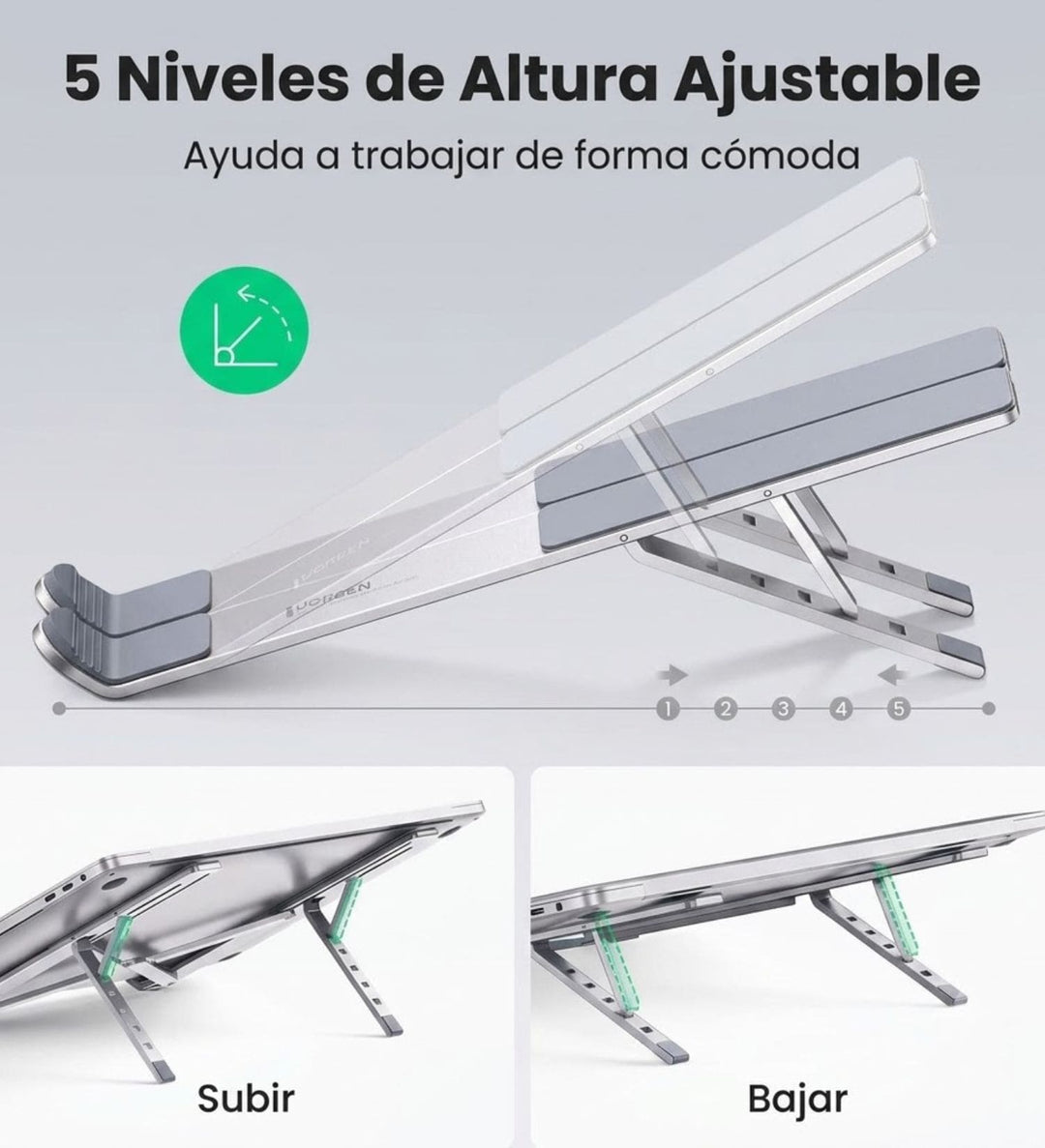 Soporte plegable para portátil UGREEN