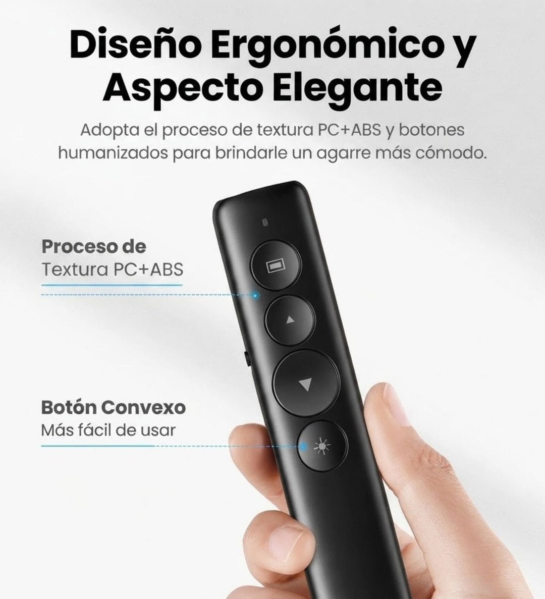 Presentador Inalambrico Con Puntero Laser USB Ugreen 100M